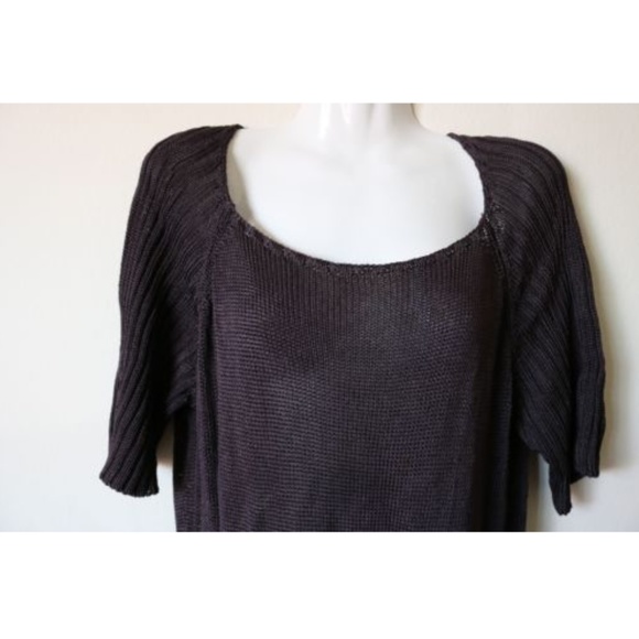 Marina Rinaldi Half-Sleeve Knit Sweater - Picture 2 of 7